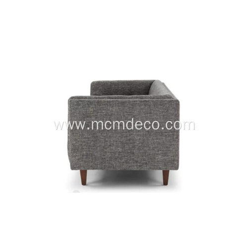 Modern Furniture Cirrus Briar Gray Fabric Sofa